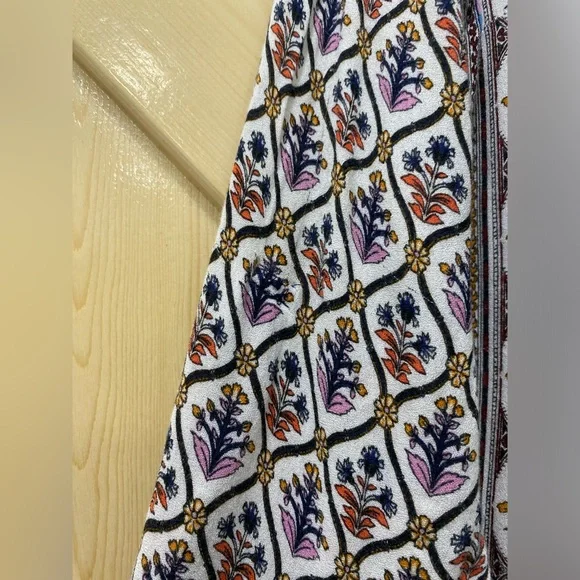 🥰😍Daniel Rainn Boho Country Blue & Purple Colorful Flowing Top - Picture 12 of 12